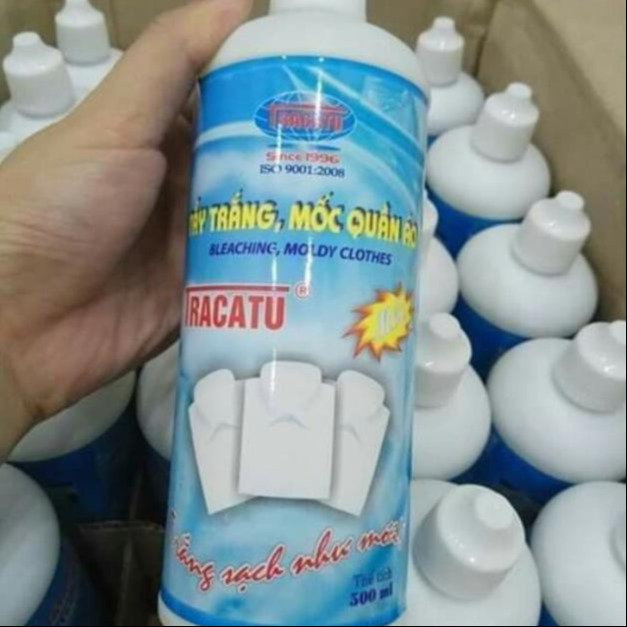 Tẩy Trắng, Mốc Quần áo Tracatu Hàng Việt Nam Chất Lượng Cao 500ml – Ctb678