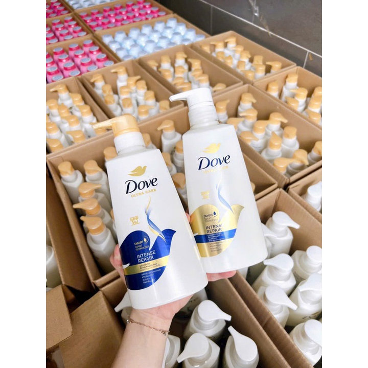 Combo Dầu Gội + Kem Xả Dove Phục Hồi Hư Tổn 410ml Thailand – Gdn