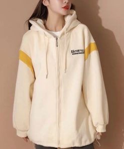 áo Khoác Nỉ Nữ Phối Sọc Cánh Tay Racokk Siêu đỉnh Hot Trend – Htm Fashion