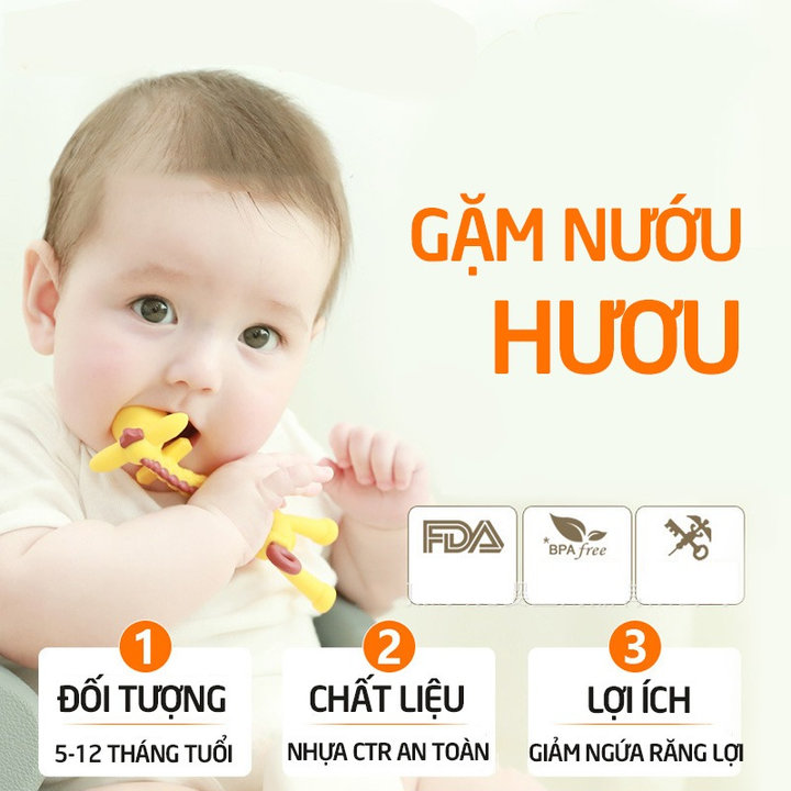 Gặm Nướu Hươu Ange Cao Cấp Cho Bé Giảm đau Ngứa Nướu An Toàn Trong Quá Trình Mọc Răng Của Bé 00676 – Lady’s Passion