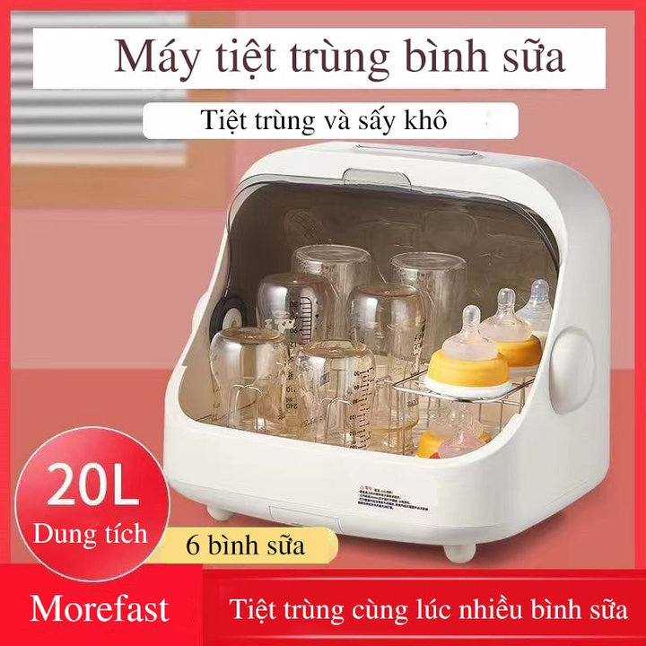 Máy Tiệt Trùng Và Sấy Khô Bình Sữa Uv Morefast Dung Tích Lớn, Tiệt Trùng được 6 Bình Cùng Lúc 55850 – Lady’s Passion