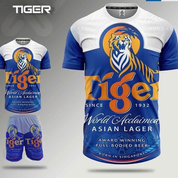 Bộ Bia Tiger Xanh Quần áo Thể Thao Nam Nữ, đồ Tập Gym Thể Thao Chất Vải Co Giãn Mát Mẻ Txu – Be Yourself