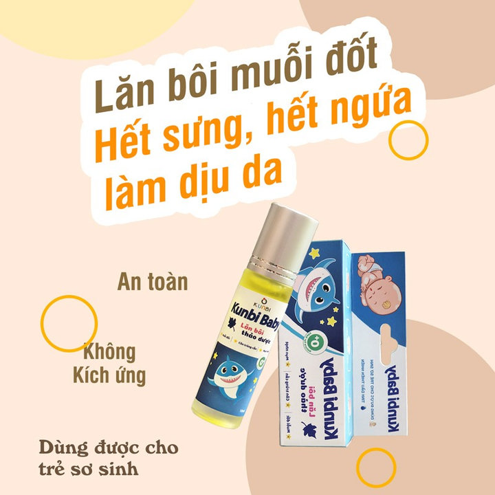 Lăn Bôi Muỗi đốt, Côn Trùng Kunbi Baby Bằng Tinh Dầu Thảo Mộc Tự Nhiên Hết Sưng Hết Ngứa Làm Dịu Da 00868 – Lady’s Passion