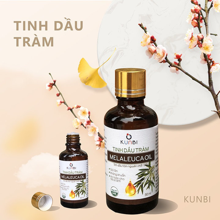 Tinh Dầu Tràm Nguyên Chất Kunbi Lọ 50ml Giữ ấm, Kháng Khuẩn Tốt Cho Bé 24020 – Lady’s Passion