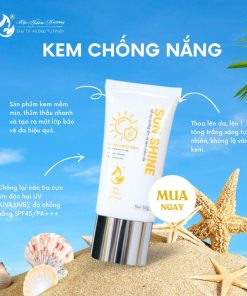 Kem Chống Nắng Sun Shine 50g – Mộc Thiên Hương