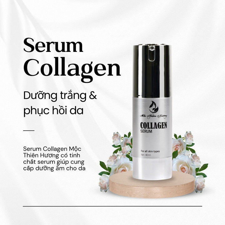 Serum Collagen Chống Lão Hóa, Căng Bóng Da – Mộc Thiên Hương