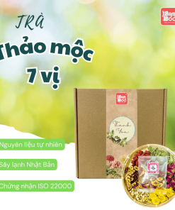 Trà Hoa Thảo Mộc 7 Vị Dưỡng Nhan đẹp Da/ Hộp Mix 10 Gói Nhiều Vị – Bamboo