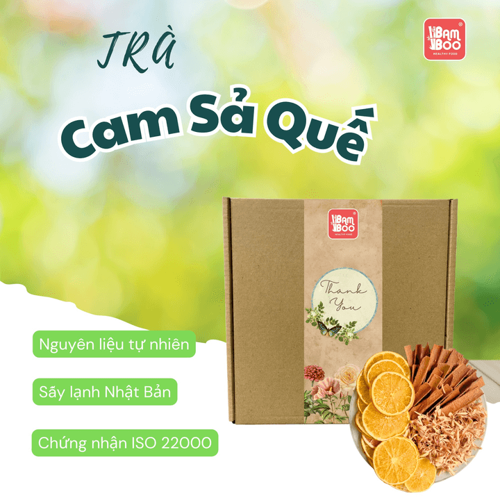 Trà Cam Sả Quế Detox Tăng Sức đề Kháng – Bamboo