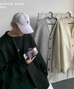áo Khoác Nỉ Nữ Cadigan Nút Cài In Hình Siêu Dễ Thương – Htm Fashion
