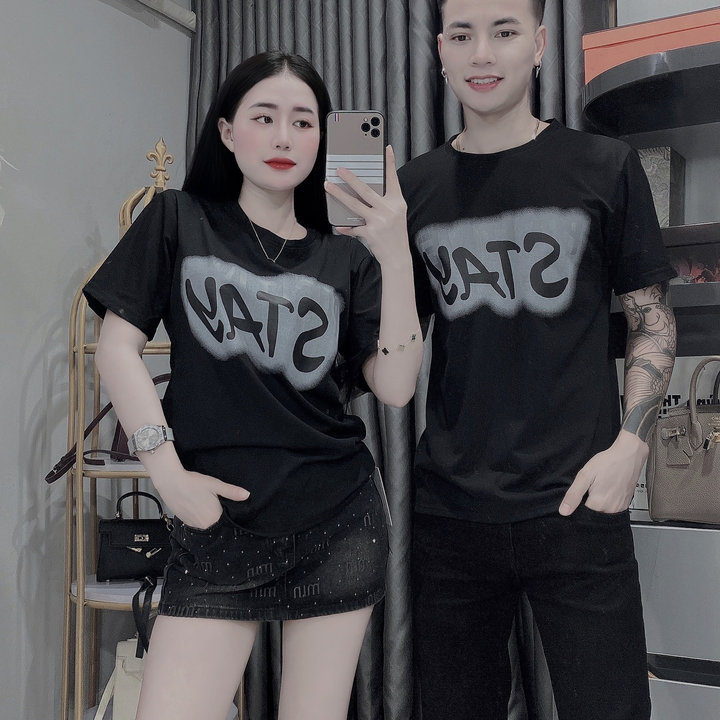áo Thun Cổ Tròn Phối Stay Mẫu Mới – Soo1990