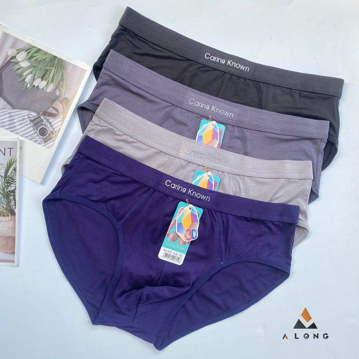 Quần Sịp Chéo Cotton Cao Cấp Mềm Mịn Từ 48-85kg Dành Cho Nam