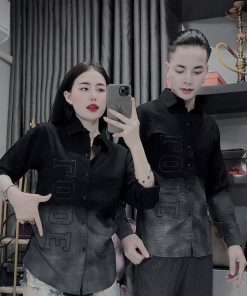 áo Sơ Mi đũi Tay Dài Nam, Nữ Loang Lodes – Soo1990