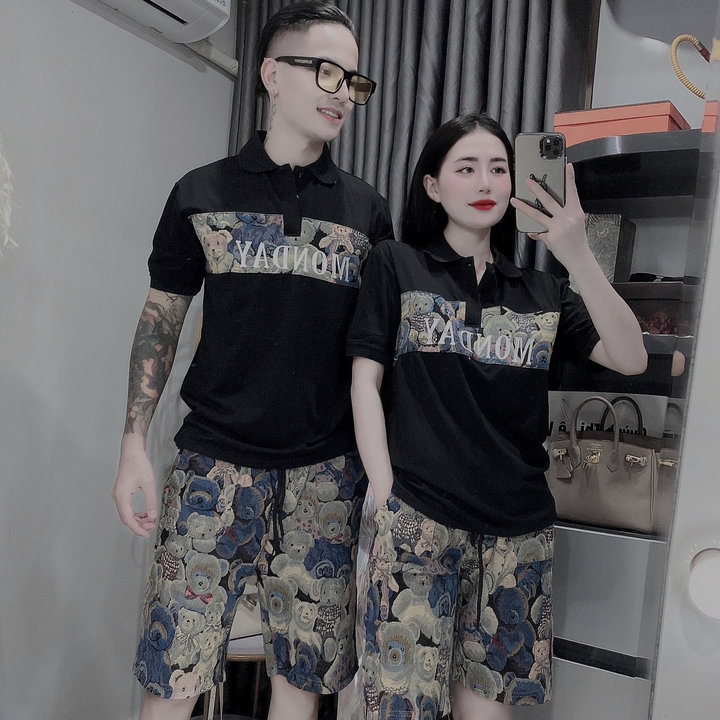 Set Bộ đùi Nam, Nữ Mẫu Monday Cao Cấp – Soo1990