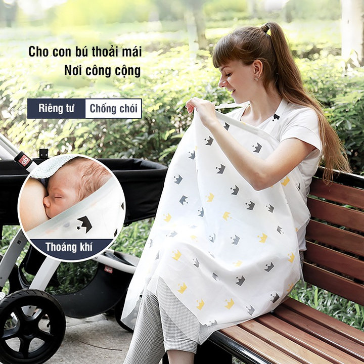Khăn Choàng Che Cho Con Bú Loại Cải Tiến 55730 – Lady’s Passion