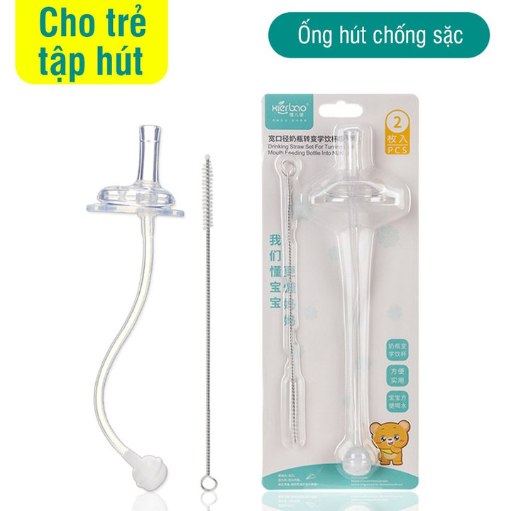 ống Hút Chống Sặc Thay Thế Cho Bình Cổ Rộng Cho Bé Tập Uống Nước 70452 – Lady’s Passion