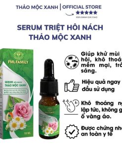 Serum Hôi Nách 10ml- Thảo Mộc Xanh