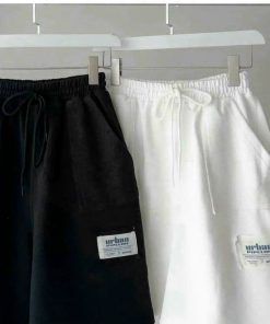 Quần Short Thun Nam Chất Nỉ Thun Cao Cấp Chất Vải Cotton Co Dãn Thêu Túi – Htm Fashion