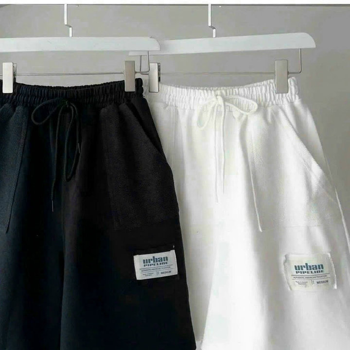 Quần Short Thun Nam Chất Nỉ Thun Cao Cấp Chất Vải Cotton Co Dãn Thêu Túi – Htm Fashion