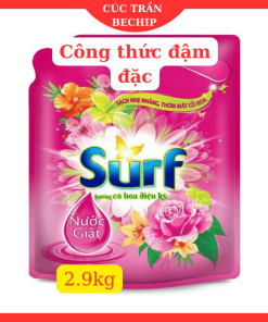 Nước Giặt Surf Chính Hãng Công Thức đậm đặc 2.9 Kg Ctb11 – Bechip