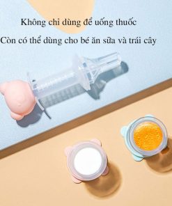 ống Bón Thuốc ống Bón Sữa Cho Bé Silicon Gấu Siebarelo 56750 – Lady’s Passion