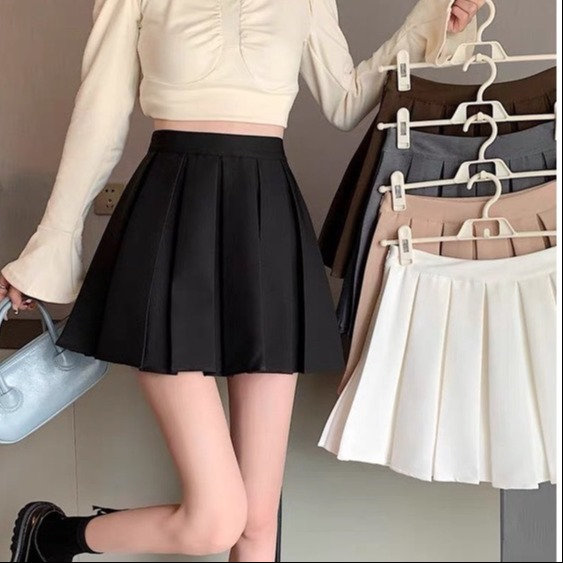 Chân Váy Nữ Xếp Ly Cạp Chung Bigsize < 65kg