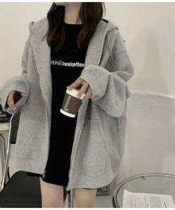 áo Khoác Hoodie Nỉ Nam Nữ Dây Kéo áo Khoác Nỉ Trơn Form Chuẩn Dày Dặn – Htm Fashion