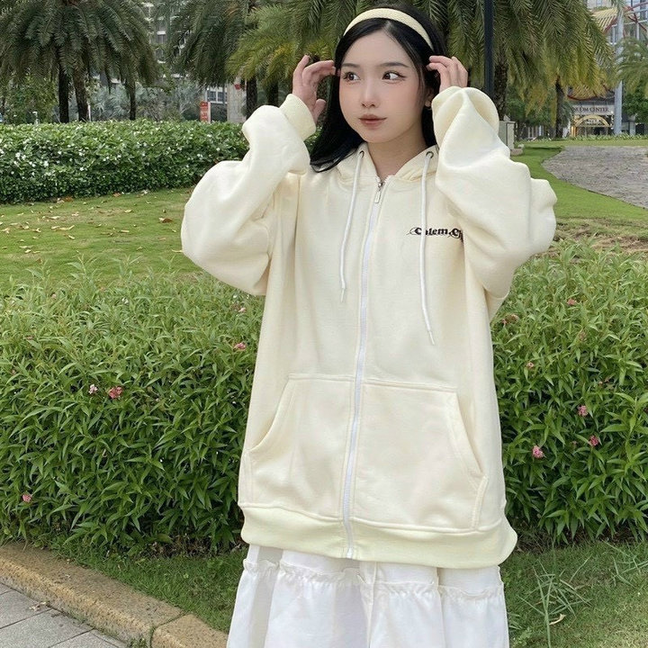 áo Khoác Hoodie Nỉ Nam Nữ Dây Kéo In Chữ Calem Club Cực Hot – Htm Fashion