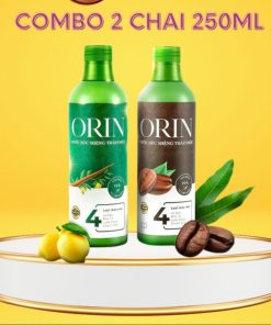 Combo 2 Chai Nước Súc Miệng Thảo Mộc Orin 250ml -tặng 1 Chai Orin 100ml