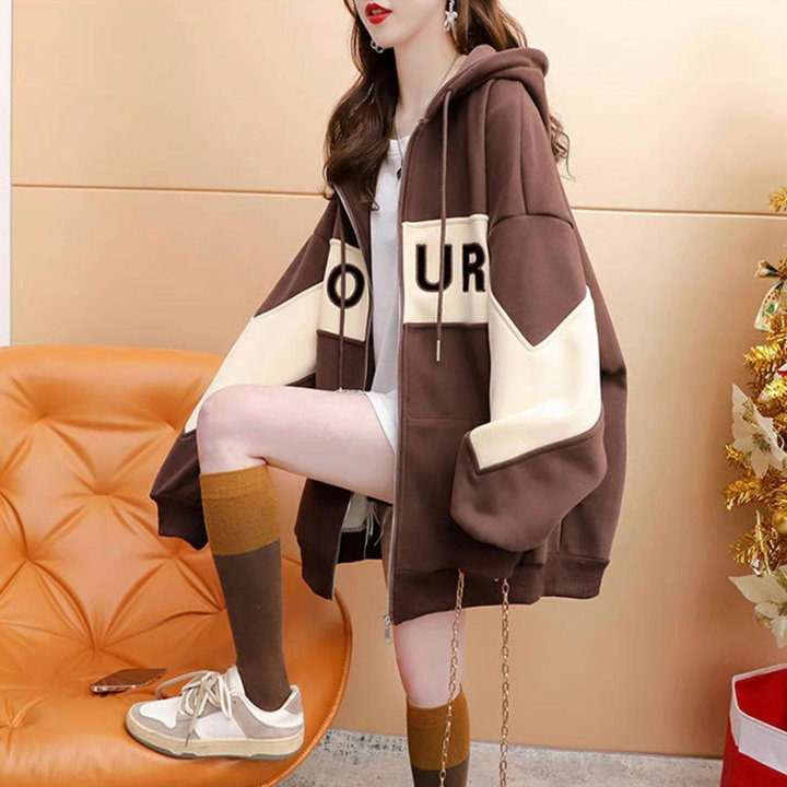 áo Khoác Dây Kéo Vải Nỉ Ngoại Dày Dặn Form Rộng In Chữ Our Unisex Nam Nữ Ut38 – Phương Store