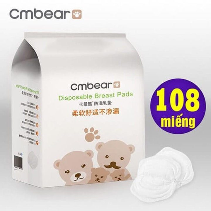 Miếng Lót Thấm Sữa Cm Bear Hộp 108 Miếng 55279 – Lady’s Passion