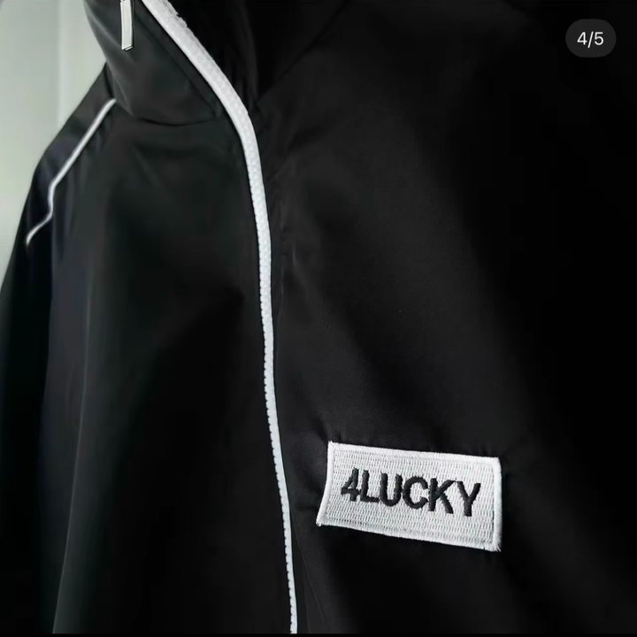 áo Khoác Dù Nam Nữ 2 Lớp Chất Vải Mero Thêu Logoo 4lucky Cực đẹp Thời Trang Hot – Htm Fashion