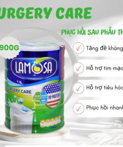 Sữa Y Tế Phục Hồi Sau Phẫu Thuật Dành Cho Người Bệnh Cần Hồi Phục Sức Khoẻ Lamosa Surgery Care 900g Hàng Xuất Khẩu