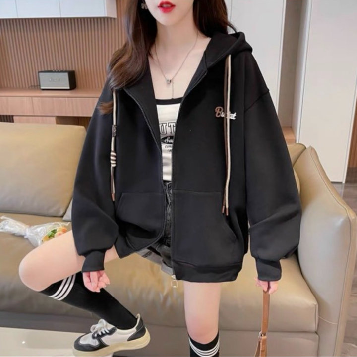 áo Khoác Nỉ Hoodies Trơn Phối Logo Vải Poli 2 Lớp Mềm Mịn , Thoáng Mát Siêu đẹp