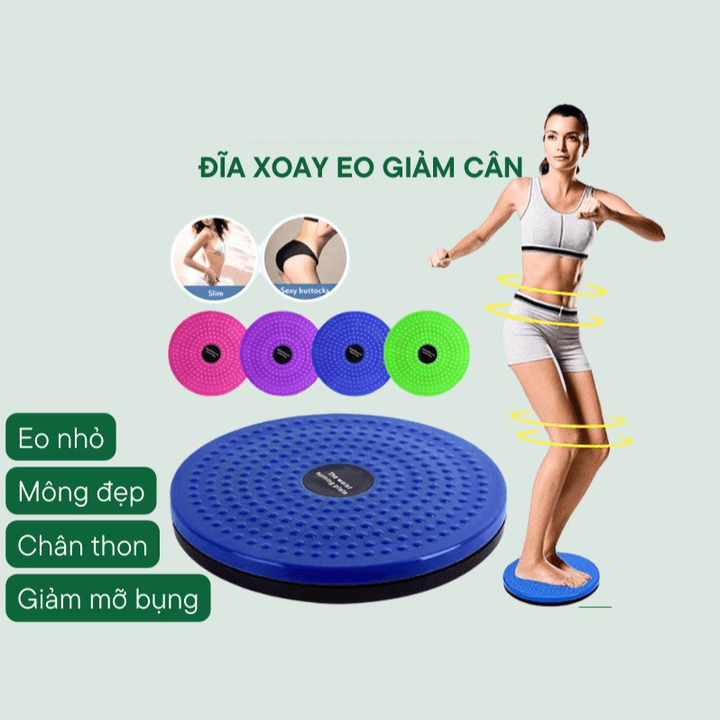 Dụng Cụ Xoay Eo Tròn – Su