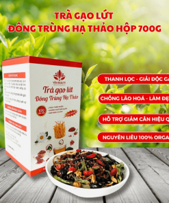 Trà Gạo Lứt đông Trùng Hạ Thảo Hộp 700g – Yến Beauty