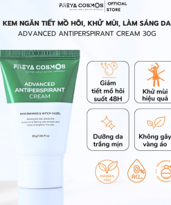 Kem Khử Mùi, Ngăn Tiết Mồ Hôi & Dưỡng Sáng Da Freya Cosmos Advanced Antiperspirant 30g