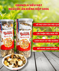 Granola Siêu Hạt Ngũ Cốc ăn Liền Hộp 500g – Yến Beauty