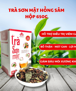 Trà Sơn Mật Hồng Sâm Hộp 650g – Yến Beauty