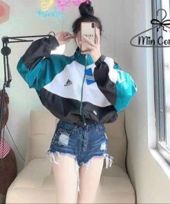 Khoác Dù 2 Lớp Form Dơi Phối Màu Siêu Xinh Mak65 – Min Corner