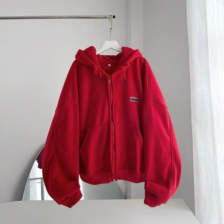 áo Khoác Nỉ Dây Kéo Thêu Chữ Desuu Lưng Phối 4 Túi Như Hình Form Rộng Unisex Nam Nữ Tp39 – Golden Dream