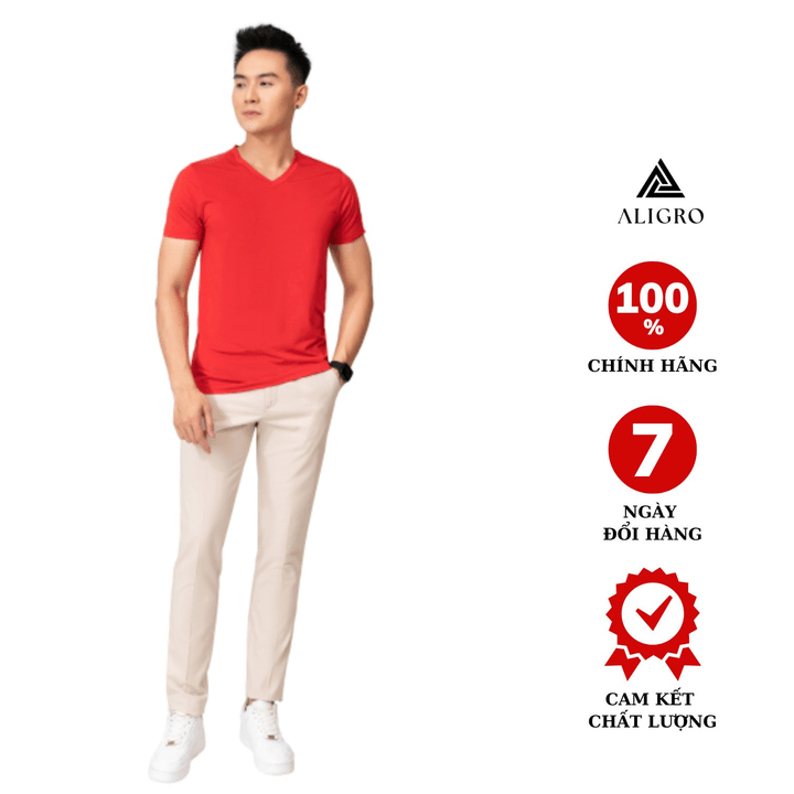 Quần Kaki Nam ống đứng Algk034 – Aligro