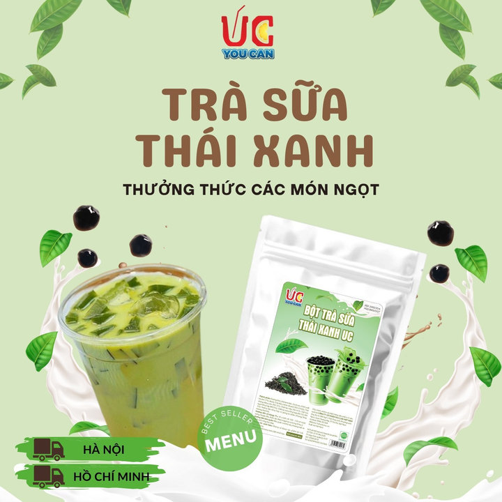 Trà Sữa Thái Xanh, Trà Sữa đậm Vị, Thơm Ngon, Nước Uống Giải Khát Dễ Pha Túi 500gr Tstx – Lady’s Passion