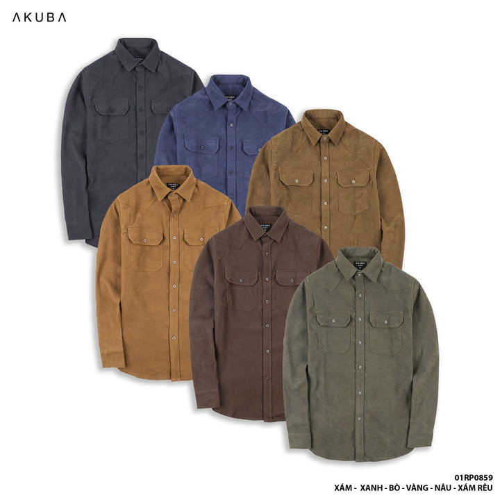 áo Sơmi Tay Dài 01rp0859 – Akuba