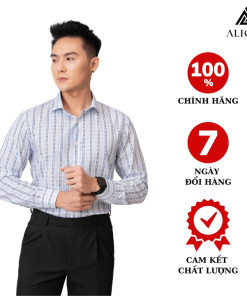 áo Sơ Mi Nam Dài Tay Aligro Chất Liệu Bamboo Cao Cấp Mềm Mịn, Kháng Khuẩn, Chống Tia Uv Algs219 – Aligro
