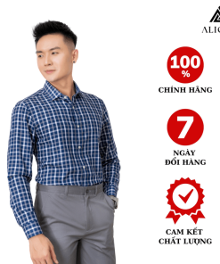 áo Sơ Mi Nam Dài Tay Aligro Chất Liệu Bamboo Cao Cấp Mềm Mịn, Kháng Khuẩn, Chống Tia Uv Algs216 – Aligro