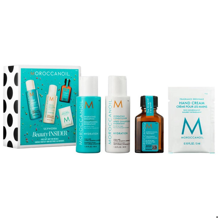 Set Dưỡng Tóc Moroccanoil Mini 4 Món