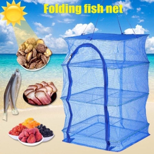 Lồng Lưới Phơi Khô, Cá, Thực Phẩm 4 Tầng – Hgs