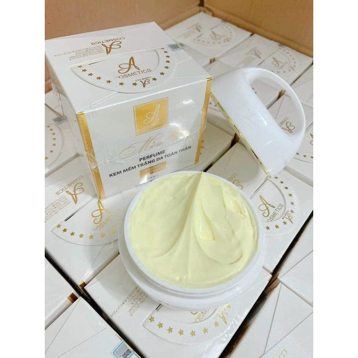 Kem Trắng Da Body Mềm Acosmetics, Dưỡng Trắng Da Body, Hương Nước Hoa 150g – Su