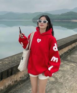 áo Hoodie Nam Nữ Unisex Form Rộng Vải Nỉ Ngoại In Nổi Bảng Chữ Cái Dr Tp30 – Phương Store