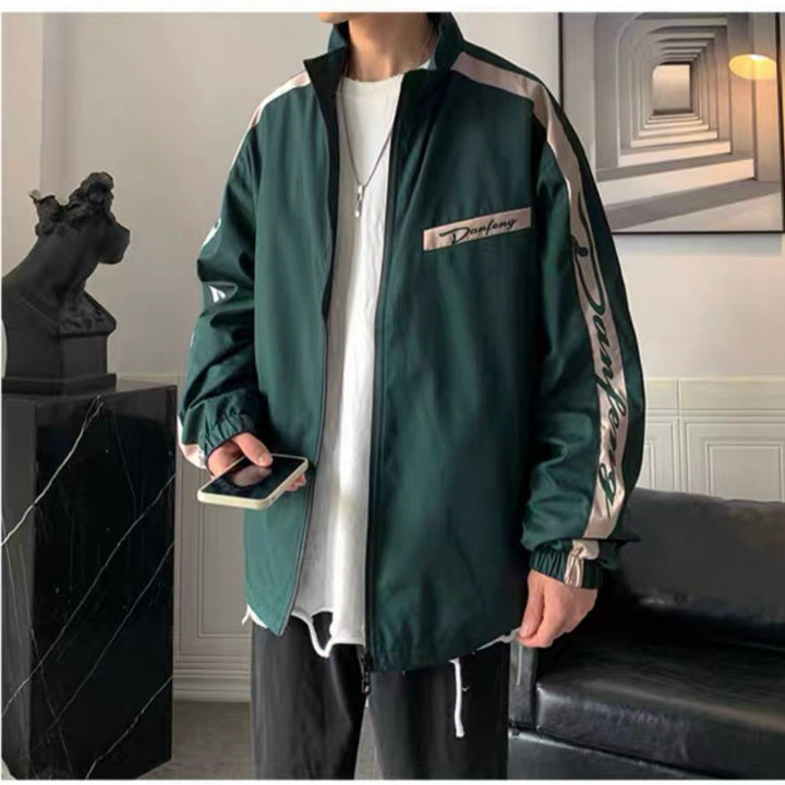 áo Khoác Dù 2 Lớp Cao Cổ Nam Nữ Unisex Phối Tay Chữ Danfengg Siêu Chất Ut30 – Phương Store